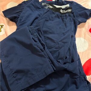 Grey's Anatomy Deep Blue Medical Scrubs set